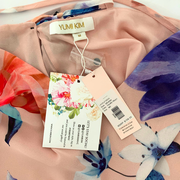 YUMI KIM Floral print dress Layered Up NWT - Picture 4 of 4